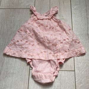 Babygap pink eyelet 3-6 months